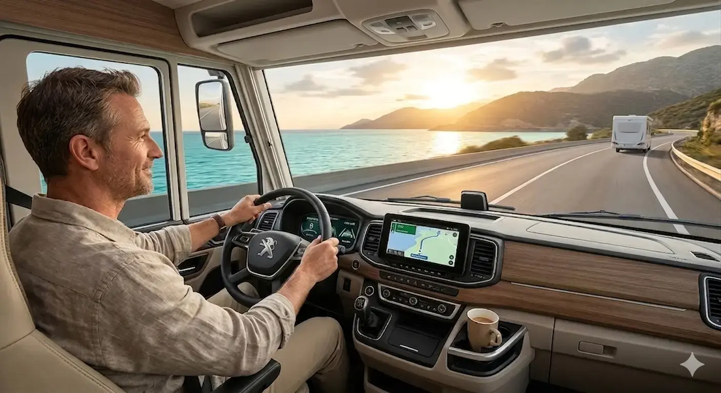 Freedom Made Easy: Why Driving a Luxury Nomadic Caravan Requires Only a Standard Class B License